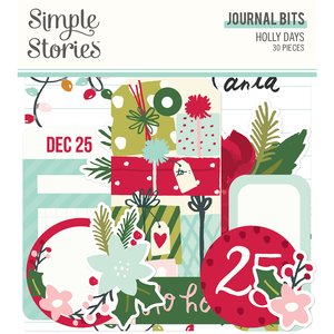 Journal Bits Holly Days Simple Stories
