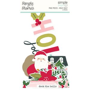 Die cuts Simple Pages Holly Days de Simple Stories