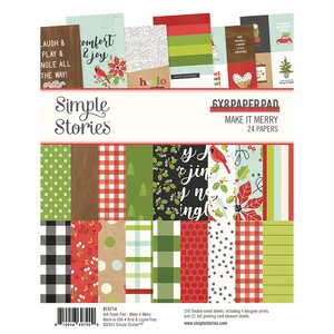 Pad 6"x8" Make it Merry Simple Stories