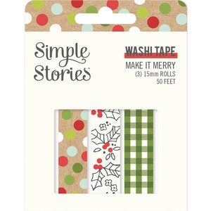 Washi Tape Make it Merry Simple Stories