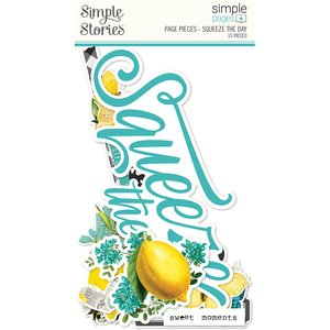 Die cuts Simple Pages Simple Vintage Lemon Twist