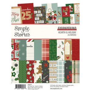 Pad 6"x8" Hearth & Holiday de Simple Stories
