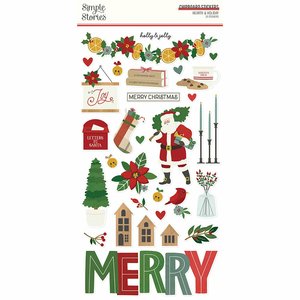 Chipboard Hearth & Holiday de Simple Stories
