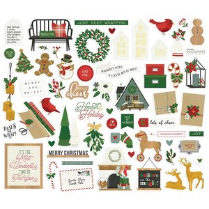 Die cuts Hearth & Holiday de Simple Stories