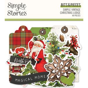 Die cuts SV Christmas Lodge de Simple Stories