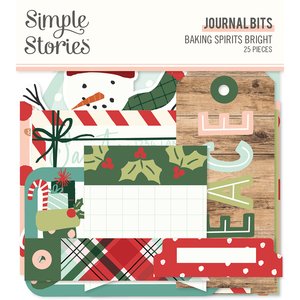 Die cuts journal Baking Spirits Bright de Simple Stories