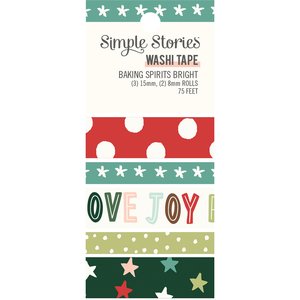 Washi Tape Baking Spirits Bright de Simple Stories