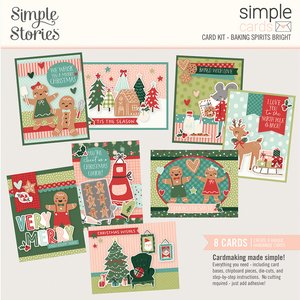 Simple Cards Card Kit Baking Spirits Bright de Simple Stories