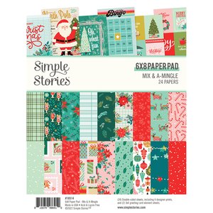 Pad 6"x8" Mix and A de Simple Stories