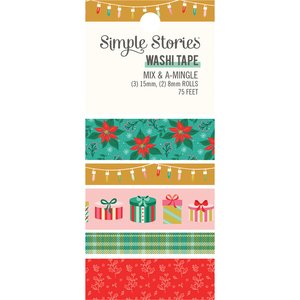 Washi tape Mix and A de Simple Stories