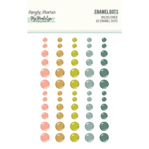 Enamel dots Wildflower de Simple Stories