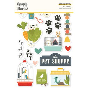 Libreto de pegatinas Pet Shoppe de Simple Stories