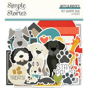 Die cuts Dog Pet Shoppe de Simple Stories