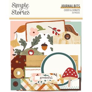 Die cuts journal Cider Donuts de Simple Stories