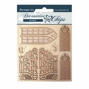 Stampería Decorative Chips Sleeping Beauty Window & Doors