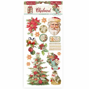 Chipboard 6x12" Stampería Classic Christmas