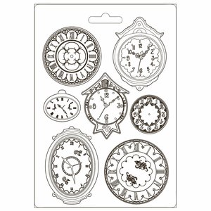 Molde flexible A4 Stampería Garden of Promises Clocks