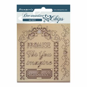 Stampería Decorative Chips Garden of Promises For You