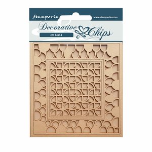 Stampería Decorative Chips Bauhaus pattern