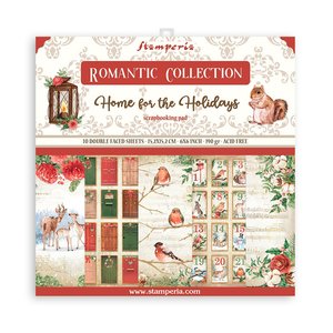 Pad 6x6" Stampería Romantic Home for the holidays