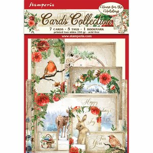 Cards Collection Stampería Romantic Home for holidays
