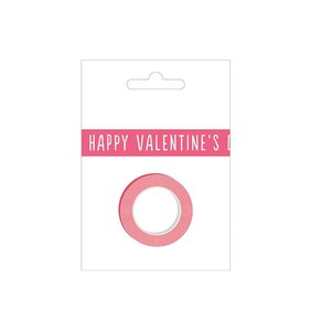 Washi Tape Happy Valentines Day Red