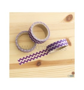Chevron morado