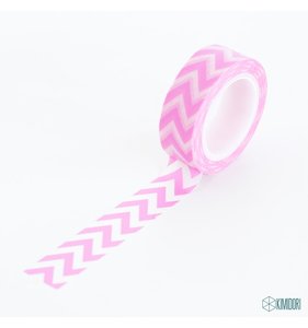 Chevron rosa chicle