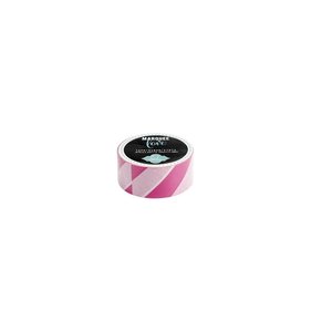 Marquee Tape Pink&White Stripe Estrecha