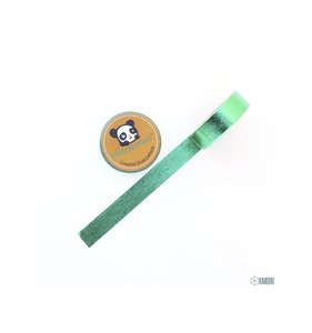 Washi Tape Green Foil