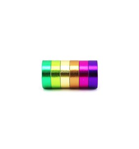 Washi Tape Foil Set Metallic Rainbow