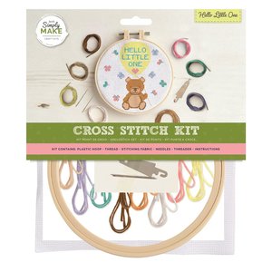 Simply Make Cross Stitch Kit Hello Little One