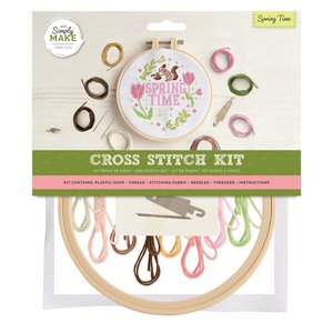 Simply Make Cross Stitch Kit Springtime