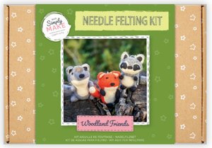 Simply Make Needle Felting Kit Woodland Friends