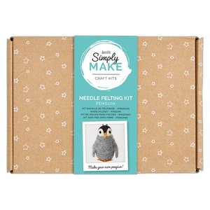 Simply Make Needle Felting Kit Penguin