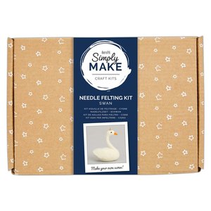 Simply Make Needle Felting Kit Swan
